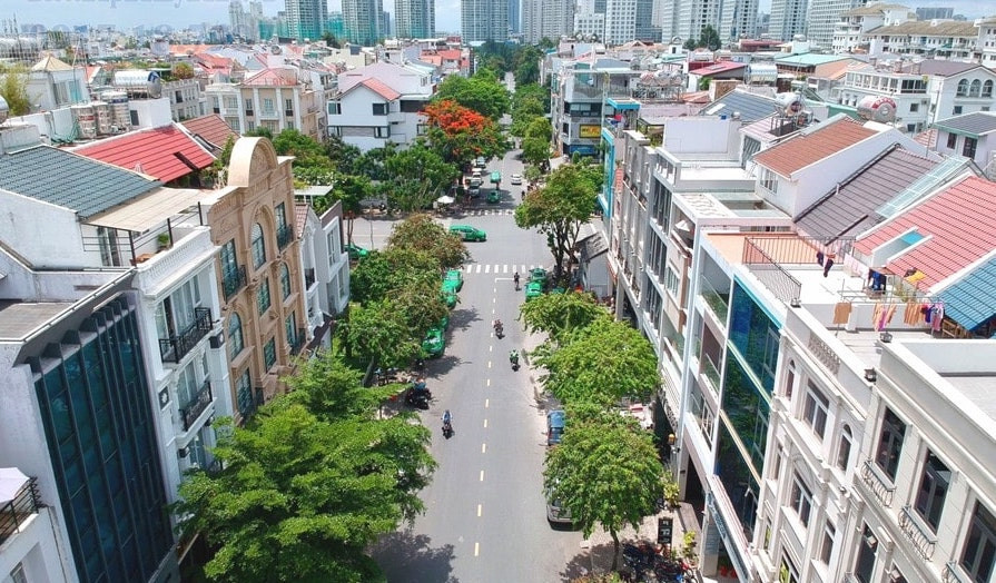 Khu nhà phố Hưng Phước Quận 7