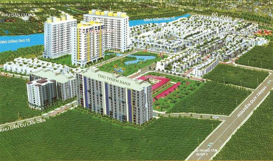 Dự án căn hộ Thủ Thiêm Xanh Quận 2